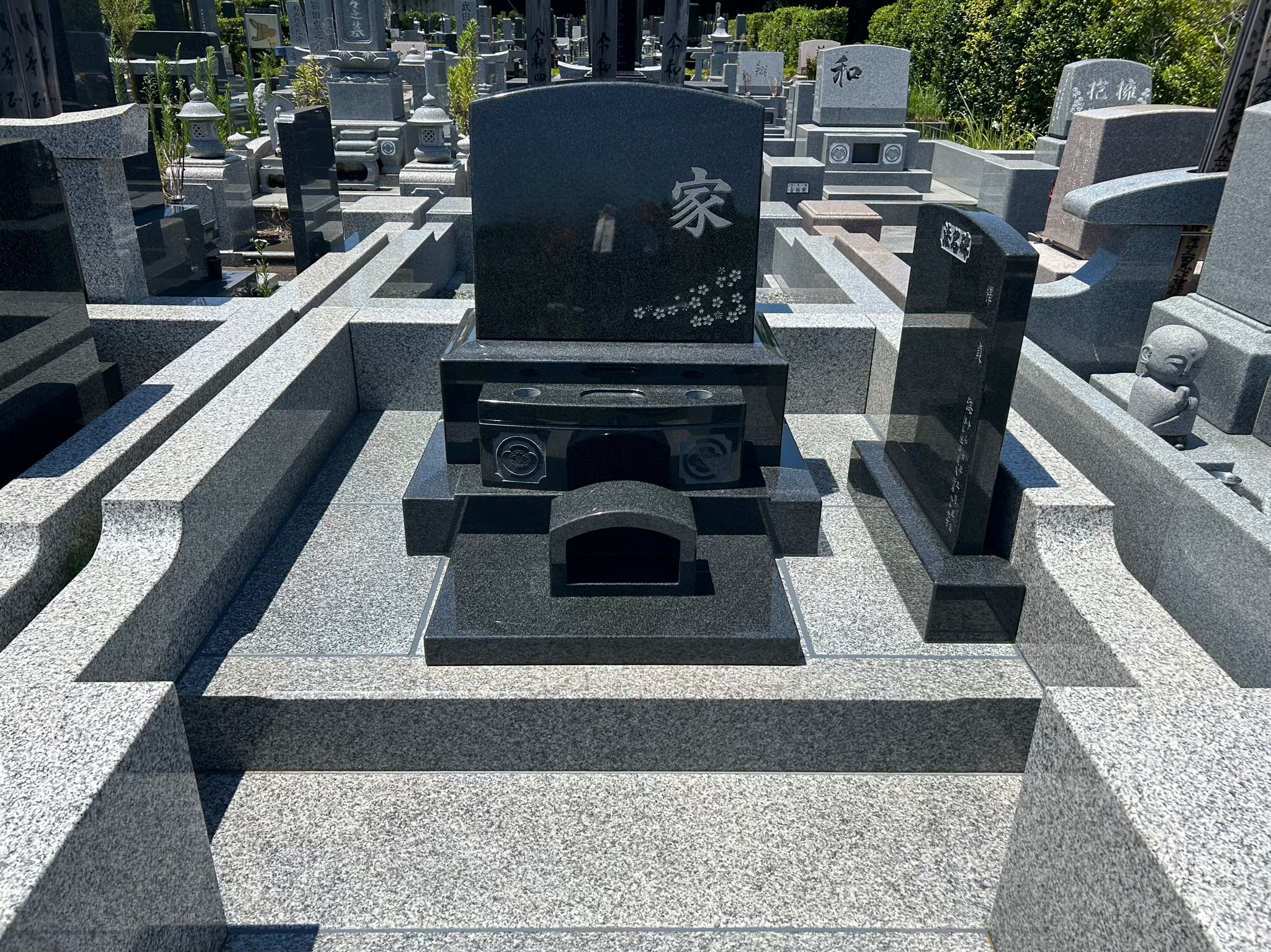 【白井聖地公園　S家様　石塔施工】