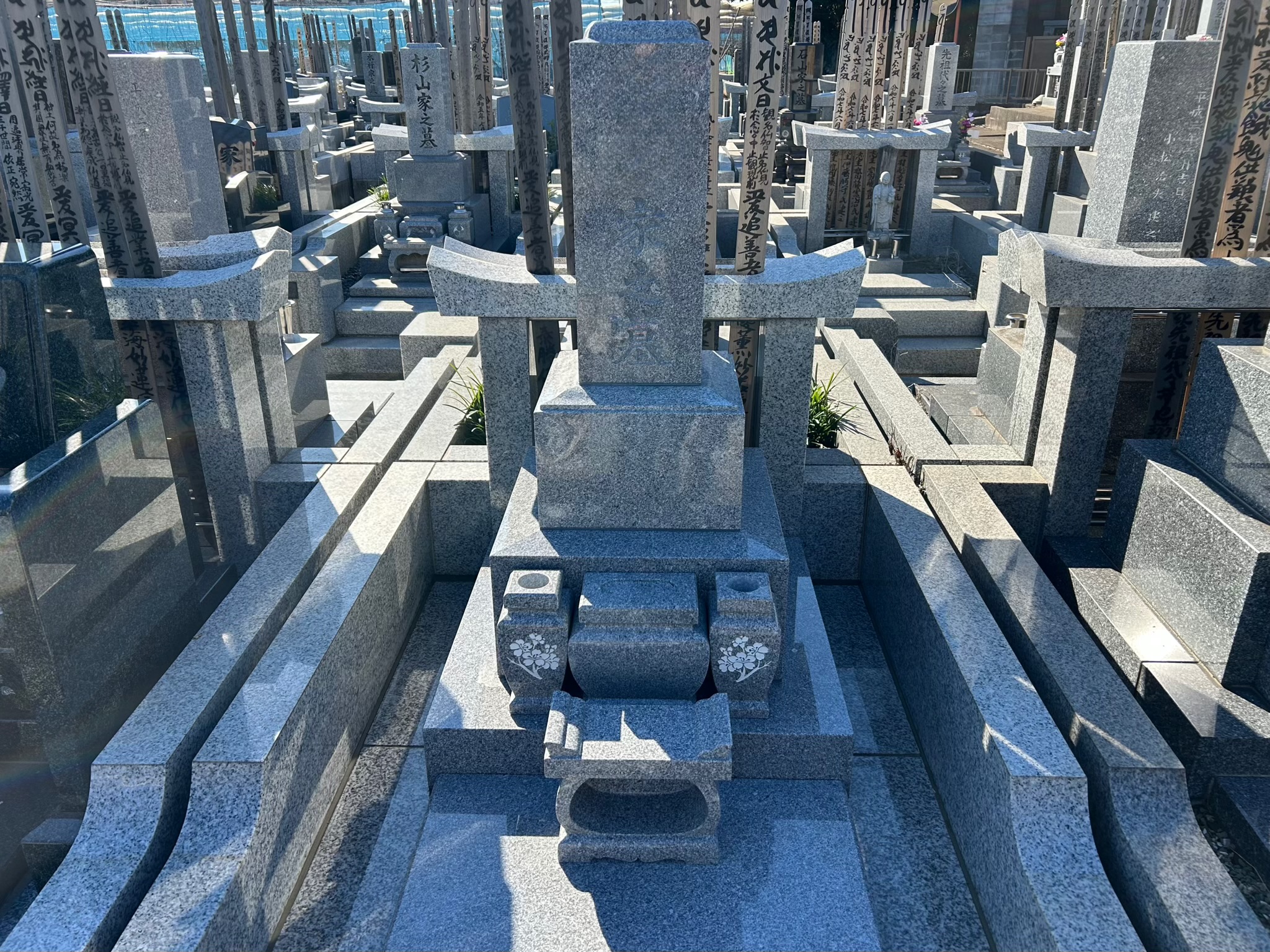 【佛法寺　N家様　石塔建墓工事】