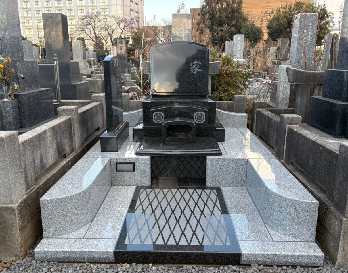 【八柱霊園　M家様　墓石建墓】