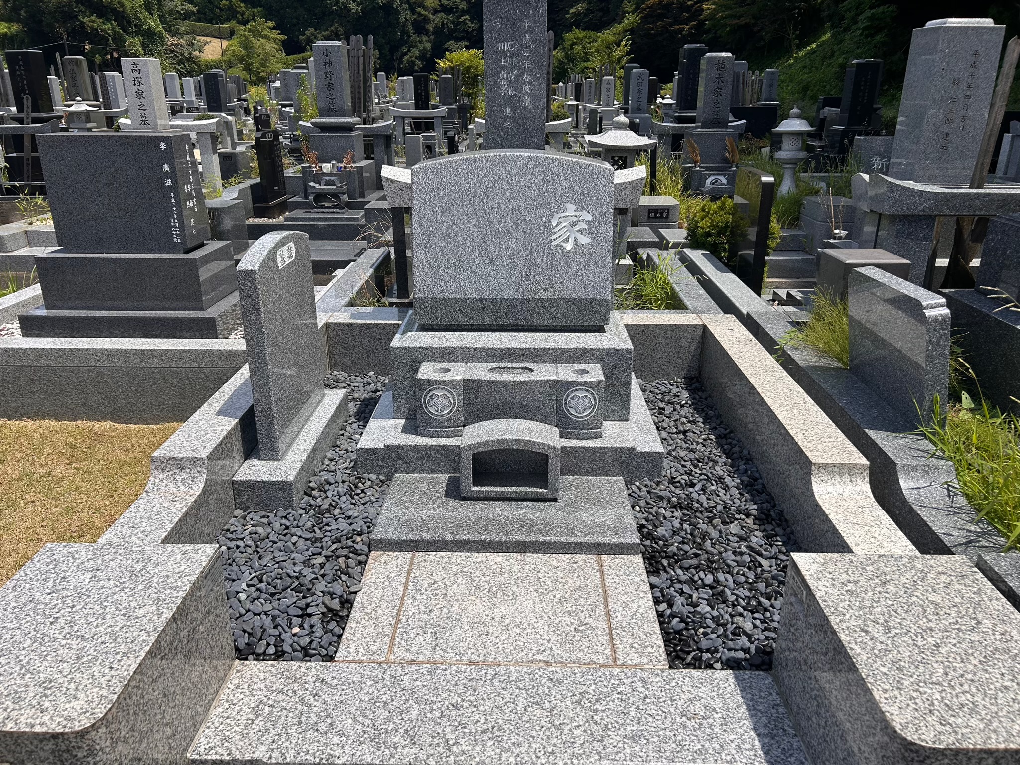 【白井聖地公園 N家様 石塔建墓工事】 【白井聖地公園 N家様 石塔建墓工事】